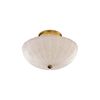 ΚΛΑΣΙΚΆ ΦΩΤΙΣΤΙΚΆ < ΙΤΑΛΙΚΆ POSSONI >   GOLD PLATED CEILING LIGHT WITH ALABASTER FINISH  006    2XMAX28W E14 - ΤΟΊΧΟΥ ΦΩΤΙΣΤΙΚΆ 