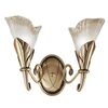 ΚΛΑΣΙΚΆ ΦΩΤΙΣΤΙΚΆ < ΙΤΑΛΙΚΆ POSSONI >   WALL LIGHT W/GLASS FINISH  008-034    2XMAX42W E14 - ΤΟΊΧΟΥ ΦΩΤΙΣΤΙΚΆ 