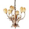 ΚΛΑΣΙΚΆ ΦΩΤΙΣΤΙΚΆ < ΙΤΑΛΙΚΆ POSSONI >   CHANDELIER WITH GLASS FINISH  073-074    6XMAX42W G9 - ΚΡΕΜΑΣΤΆ ΦΩΤΙΣΤΙΚΆ