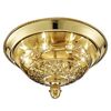 ΚΛΑΣΙΚΆ ΦΩΤΙΣΤΙΚΆ < ΙΤΑΛΙΚΆ POSSONI >   SHADED GOLD PLATED FINISH CEILING LIGHT WITH AMBER CRYSTAL FINISH  079    6XMAX28W E14 - ΟΡΟΦΉΣ ΦΩΤΙΣΤΙΚΆ 
