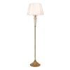 ΚΛΑΣΙΚΆ ΦΩΤΙΣΤΙΚΆ < ΙΤΑΛΙΚΆ POSSONI >   FLOOR LAMP WITH GLASS AND SILK PLEATED SHADE FINISH  002-079    1XMAX92W E27 - ΔΑΠΈΔΟΥ ΦΩΤΙΣΤΙΚΆ 