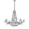 ΚΛΑΣΙΚΆ ΦΩΤΙΣΤΙΚΆ < ΙΤΑΛΙΚΆ POSSONI >   CHROME FINISH CHANDELIER W/HAND CARVED CRYSTAL FINISH  035    14XMAX 42W E14 - ΚΡΕΜΑΣΤΆ ΦΩΤΙΣΤΙΚΆ