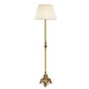 ΚΛΑΣΙΚΆ ΦΩΤΙΣΤΙΚΆ < ΙΤΑΛΙΚΆ POSSONI >   FRENCH GOLD FLOOR LAMP WITH PLEATED SILK SHADE FINISH  002    1XMAX 105W E27 - ΔΑΠΈΔΟΥ ΦΩΤΙΣΤΙΚΆ 