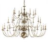 ΚΛΑΣΙΚΆ ΦΩΤΙΣΤΙΚΆ < ΙΤΑΛΙΚΆ POSSONI >   ANTIQUE BRONZE FINISH CHANDELIER FINISH  032    32XMAX42W E14 - ΚΡΕΜΑΣΤΆ ΦΩΤΙΣΤΙΚΆ