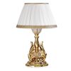ΚΛΑΣΙΚΆ ΦΩΤΙΣΤΙΚΆ < ΙΤΑΛΙΚΆ POSSONI >   TABLE LAMP WITH CLEAR CRYSTAL WITH GOLD AND SILK SHADE FINISH  079-008    1XMAX42W E27 - ΕΠΙΤΡΑΠΈΖΙΑ ΦΩΤΙΣΤΙΚΆ