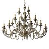 ΚΛΑΣΙΚΆ ΦΩΤΙΣΤΙΚΆ < ΙΤΑΛΙΚΆ POSSONI >   CHANDELIER FINISH  002-008    28XMAX42W E14 - ΚΡΕΜΑΣΤΆ ΦΩΤΙΣΤΙΚΆ
