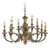 ΚΛΑΣΙΚΆ ΦΩΤΙΣΤΙΚΆ < ΙΤΑΛΙΚΆ POSSONI >   CHANDELIER FINISH  002-008    12XMAX42W E14 - ΚΡΕΜΑΣΤΆ ΦΩΤΙΣΤΙΚΆ