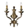 ΚΛΑΣΙΚΆ ΦΩΤΙΣΤΙΚΆ < ΙΤΑΛΙΚΆ POSSONI >   WALL LIGHT FINISH  002-008    2XMAX42W E14 - ΤΟΊΧΟΥ ΦΩΤΙΣΤΙΚΆ 