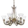 ΚΛΑΣΙΚΆ ΦΩΤΙΣΤΙΚΆ < ΙΤΑΛΙΚΆ POSSONI >   CHANDELIER WITH CLEAR CRYSTAL FINISH  002-008     - ΚΡΕΜΑΣΤΆ ΦΩΤΙΣΤΙΚΆ