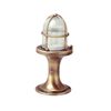 WATERPROOF OUTDOOR LIGHTING > GROUND POST410 0.25M BRASS - FLOOR LIGHTS