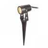 GUN ΣΕ ΚΑΡΦΊ ΜΑΎΡΟ  230V LED 3X1W 30° IP65  3000K - ΕΔΆΦΟΥΣ ΦΩΤΙΣΤΙΚΆ 