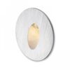 ELICA R ΧΩΝΕΥΤΌ  ΑΛΟΥΜΊΝΙΟ-ΠΑΤΊΝΑ 230V LED 3W IP54  3000K - ΤΟΊΧΟΥ ΦΩΤΙΣΤΙΚΆ 