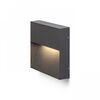 AQILA SQ ΕΠΙΤΟΊΧΙΟΣ ΓΚΡΙ ΑΝΘΡΑΚΊΤΗ 230V LED 6W IP54 3000K - ΤΟΊΧΟΥ ΦΩΤΙΣΤΙΚΆ 