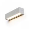 CAMARGUE ΕΠΙΤΟΊΧΙΟΣ ΓΚΡΙ ΑΣΗΜΊ ΣΑΤΙΝΈ ΓΥΑΛΊ 230V LED 6W IP65 3000K - ΤΟΊΧΟΥ ΦΩΤΙΣΤΙΚΆ 
