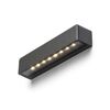 SAMPO ΕΠΙΤΟΊΧΙΟΣ ΓΚΡΙ ΑΝΘΡΑΚΊΤΗ 230V LED 9W IP65 3000K - ΤΟΊΧΟΥ ΦΩΤΙΣΤΙΚΆ 