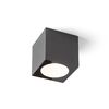 SENZA SQ ΟΡΟΦΉΣ ΓΚΡΙ ΑΝΘΡΑΚΊΤΗ ΚΑΘΑΡΌ ΓΥΑΛΊ 230V LED 6W IP65  3000K - ΟΡΟΦΉΣ ΦΩΤΙΣΤΙΚΆ 