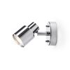 VALTO I ΕΠΙΤΟΊΧΙΟΣ ΧΡΏΜΙΟ 230V GU10 LED 5W IP44 - ΣΠΟΤ ΤΟΊΧΟΥ