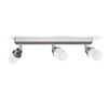 LINN III ΕΠΙΦΆΝΕΙΑΣ  ΓΥΑΛΊ ΟΠΆΛ/ΧΡΏΜΙΟ 230V LED G9 3X3W IP44 - ΤΟΊΧΟΥ ΦΩΤΙΣΤΙΚΆ 