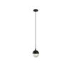 01129 6-LIGHTS ROUND BLACK - MODERN LIGHTING