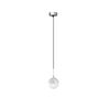 01132 ROUND SINGLE SILVER - MODERN LIGHTING