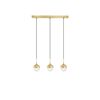 01132 BAR 3-LIGHTS GOLD - MODERN LIGHTING