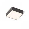 LARISA SQ 17 ΟΡΟΦΉΣ ΜΑΎΡΟ  230V LED 15W  3000K - ΟΡΟΦΉΣ ΦΩΤΙΣΤΙΚΆ 