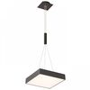 LARISA SQ 30 ΚΡΕΜΑΣΤΌ ΜΑΎΡΟ  230V LED 30W  3000K - ΚΡΕΜΑΣΤΆ ΦΩΤΙΣΤΙΚΆ