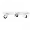 KENNY III ΕΠΙΦΆΝΕΙΑΣ ΛΕΥΚΌ/ΜΑΎΡΟ  230V LED GU10 3X8W - ΣΠΟΤ ΤΟΊΧΟΥ