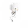 VERSINA ΜΕ ΑΜΠΑΖΟΎΡ ΛΕΥΚΌ ΧΡΏΜΙΟ 230V LED E27 LED 15+3W 25°  3000K - ΤΟΊΧΟΥ ΦΩΤΙΣΤΙΚΆ 