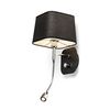 PERTH ΕΠΙΤΟΊΧΙΟΣ ΜΑΎΡΟ/ΜΑΎΡΟ ΧΡΏΜΙΟ 230V LED E14 LED 7+3W 30°  3000K - ΤΟΊΧΟΥ ΦΩΤΙΣΤΙΚΆ 