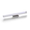 CASSAMBA 60 ΕΠΙΤΟΊΧΙΟΣ ΧΡΏΜΙΟ/ΘΑΜΠΌ ΑΚΡΥΛΙΚΌ 230V LED 12W IP44 3000K 4000K - ΤΟΊΧΟΥ ΦΩΤΙΣΤΙΚΆ 