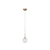 01129 SINGLE ROUND COPPER - MODERN LIGHTING