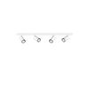 01378 4-LIGHTS WHITE - WALL SPOT