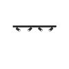 01378 4-LIGHTS BLACK - WALL SPOT