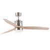 ΜΟΝΤΈΡΝΑ ΦΩΤΙΣΤΙΚΆ ΜΊΝΙΜΑΛ > ΟΡΟΦΉΣ >  CEILING FAN LIGHTING CODE: 01415 CHROME DIAMETER: 132 CM HEIGHT: 43 CM BASE DIAMETER: 15 CM - ΑΝΕΜΙΣΤΉΡΕΣ