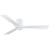 ΜΟΝΤΈΡΝΑ ΦΩΤΙΣΤΙΚΆ ΜΊΝΙΜΑΛ > ΟΡΟΦΉΣ >  CEILING FAN LIGHTING CODE: 01417 WHITE  DIAMETER: 132 CM HEIGHT: 23 CM BASE DIAMETER: 16 CM - ΑΝΕΜΙΣΤΉΡΕΣ