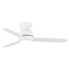 ΜΟΝΤΈΡΝΑ ΦΩΤΙΣΤΙΚΆ ΜΊΝΙΜΑΛ > ΟΡΟΦΉΣ >  CEILING FAN LIGHTING CODE: 01418 WHITE DIAMETER: 132 CM HEIGHT: 28 CM BASE DIAMETER: 19,2 CM - ΑΝΕΜΙΣΤΉΡΕΣ