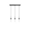 01480 BAR 3-LIGHTS BLACK - MODERN LIGHTING