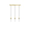01480 BAR 3-LIGHTS GOLD - MODERN LIGHTING