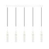 01480 BAR 5-LIGHTS WHITE - MODERN LIGHTING