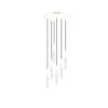 01480 ROUND 6-LIGHTS WHITE - MODERN LIGHTING