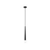 01487 ROUND SINGLE BLACK - MODERN LIGHTING
