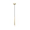 01487 ROUND SINGLE GOLD - MODERN LIGHTING