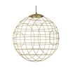 01488 DIAMETER: 80 CM OXIDIZED GOLD - MODERN LIGHTING