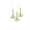 01290 ROUND TRIPLE AMBER - MODERN LIGHTING