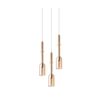 01292 ROUND TRIPLE AMBER - MODERN LIGHTING