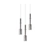 01292 ROUND TRIPLE SMOKE - MODERN LIGHTING