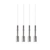 01292 BAR QUADRUPLE SMOKE - MODERN LIGHTING