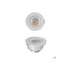 ΣΠΟΤ ΧΩΝΕΥΤΆ  ΜΊΝΙΜΑΛ >  SPOTLIGHT RECESSED 3W 3000K, 240 LM - WHITE  01334-21 METAL 01334 WHITE IP44 - ΣΠΟΤ ΤΟΊΧΟΥ