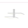 ΜΟΝΤΈΡΝΑ ΦΩΤΙΣΤΙΚΆ ΜΊΝΙΜΑΛ > ΟΡΟΦΉΣ >  CEILING LIGHT METAL, ALUMINIUM 48W LED, 3000K 3840 LM 01356 SILVER HEIGHT: 25 CM LENGTH: 54 CM - ΟΡΟΦΉΣ ΦΩΤΙΣΤΙΚΆ 